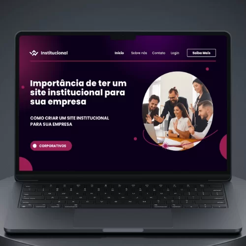 criação de sites institucional para empresas