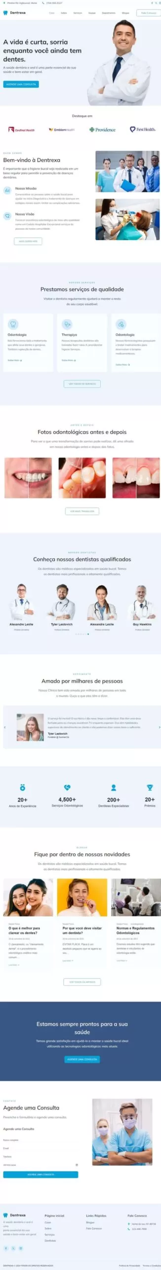 criaçao de sites para dentista e consultorios medicos